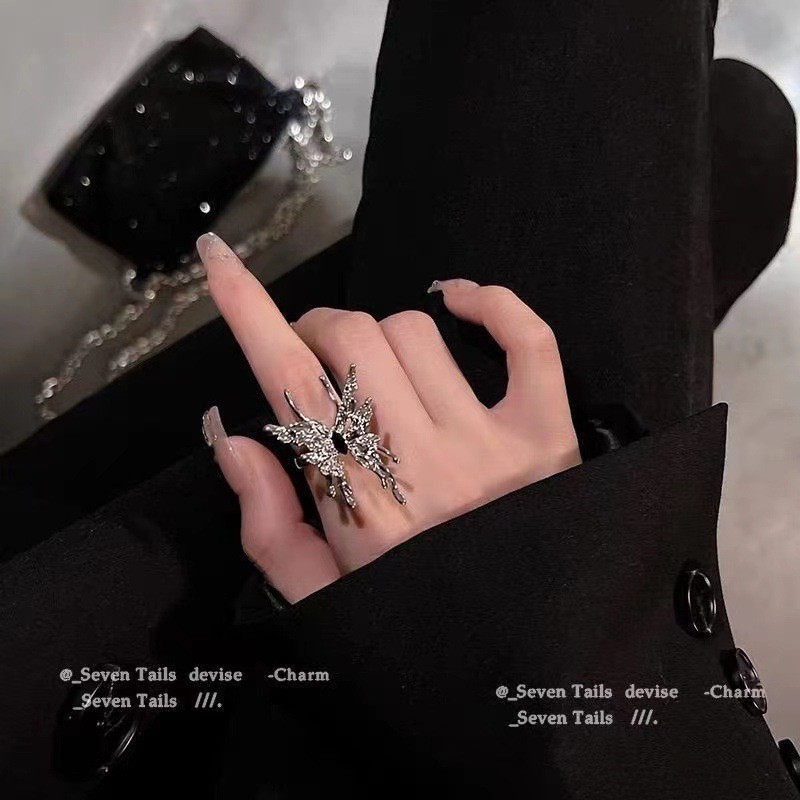 Open Butterfly Ring Style 1